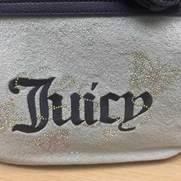 Juicy Couture Wingin It Backpack w/ Matching Coin Bag Pastel Turquoise Butterly main image 9